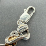 Estate Tiffany & Co. SS 18 Curb Link Bracelet