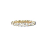 14K Y Gold 2.00ctw E/VVS2 Lab Created Diamond Eternity Ring