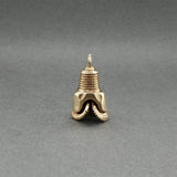 Estate 14K Y Gold Oil Drill Bit Charm