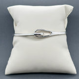 Estate Tiffany & Co. SS Interlocking Infinity Bangle Bracelet