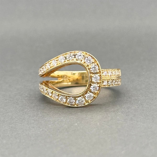 Estate Di Modolo 18K Y Gold 0.80ctw Diamond Ring