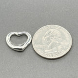 Estate Tiffany & Co. Peretti SS 16mm Open Heart Pendant