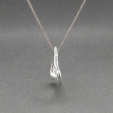 Estate Tiffany & Co. SS Peretti 22mm Open Heart Pendant