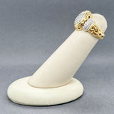 Estate John Hardy 18K Y Gold Diamond Cluster Ring