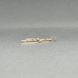 Estate 14K TT Gold 32.25mm Crucifix Pendant