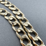 Estate 14K Y Gold 8.62mm Curb Link Bracelet