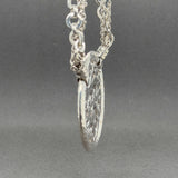 Estate Lois Hill SS Filigree Necklace