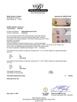 Estate 14K W Gold 0.32ctw Diamond Stud Earrings