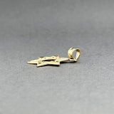 Estate 14K Y Gold Star of David Pendant