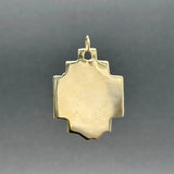 Estate 14K Y Gold Christ Head Pendant