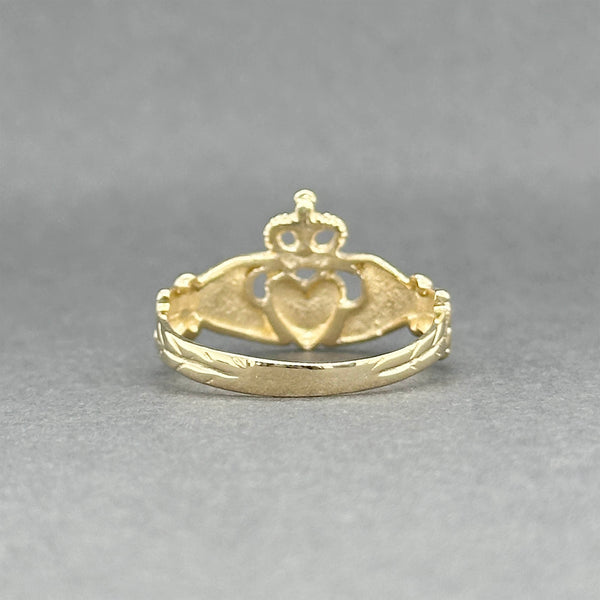 Estate 14K Y Gold Claddagh Ring