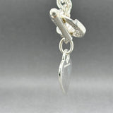 Estate Tiffany & Co. SS Heart Tag Toggle Necklace