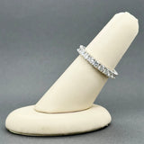 Estate 14K W Gold 2.14ctw G-H/VS2-I1 Diamond Eternity Ring