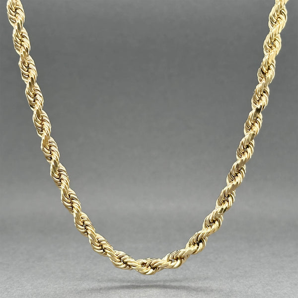 Estate 14K Y Gold 3.63mm 16” Rope Chain