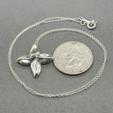 Estate Tiffany & Co. SS Plumeria Poinsettia Pendant
