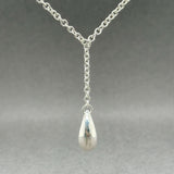 Estate Tiffany & Co. Peretti SS Teardrop Pendant