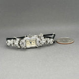 Estate Hamilton Platinum 2.83ctw Diamond Women’s Manual Watch