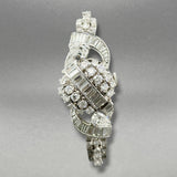 Estate Hamilton Platinum 10.10ctw Diamond Women’s Manual Watch