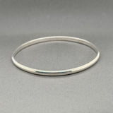 Estate SS Hand Wrought Bangle Bracelet