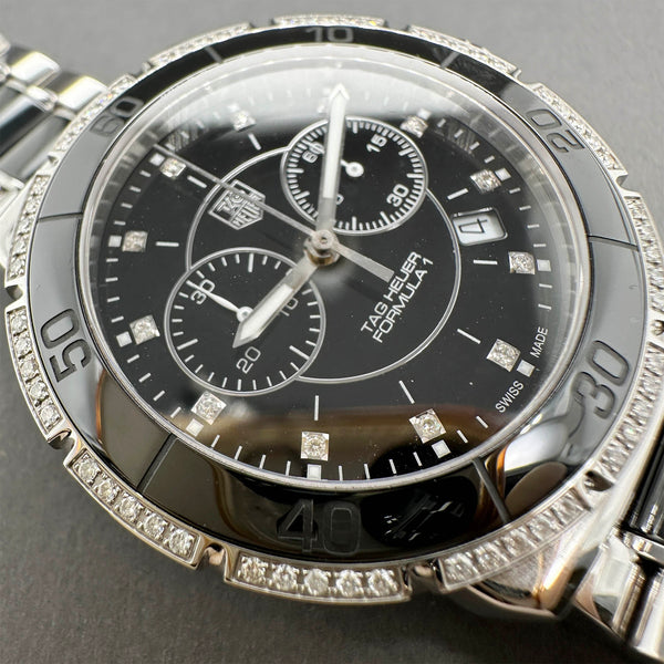 Estate Tag Heuer Formula 1 Chronograph Men’s Quartz Watch Ref#CAH1212