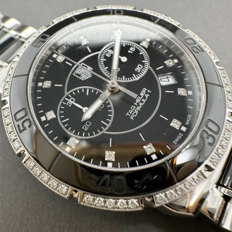 Estate Tag Heuer Formula 1 Chronograph Men’s Quartz Watch Ref#CAH1212