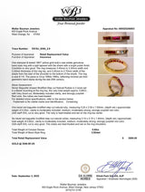 Estate 18K Y Gold 0.85ctw Ruby Ring