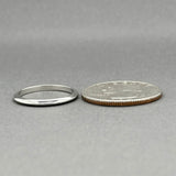 Estate Tiffany & Co. Platinum Knife Edge Ring