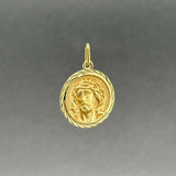 Estate 18K Y Gold Christ Pendant