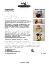 Estate 14K Y Gold 1.62ct Amethyst & 0.93ctw Opal Ring