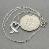 Estate Tiffany & Co. SS Picasso Mini Loving Heart Necklace
