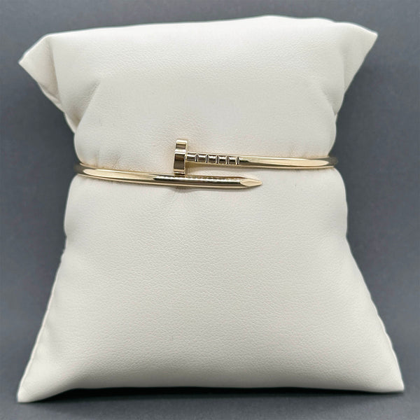 Estate Cartier 18K Y Gold Small Juste Un Clou Bracelet