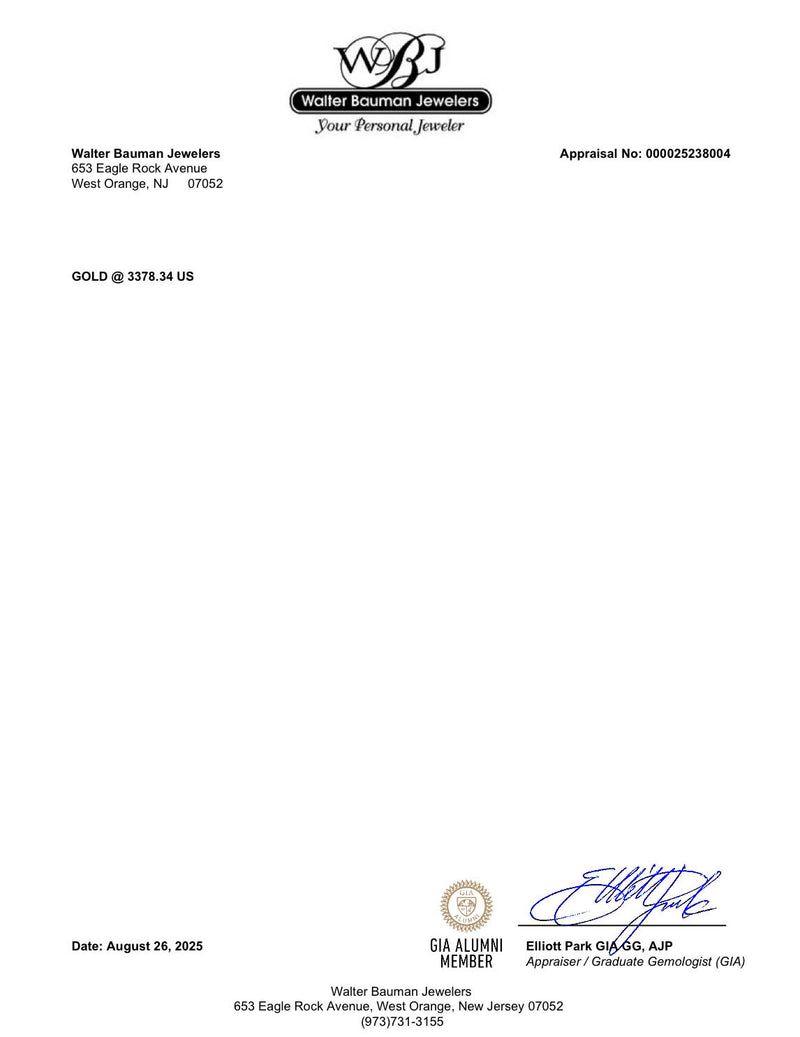 Estate 14K W Gold 2.73ct Peridot & 0.33ctw Diamond Pendant