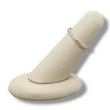 14K Y Gold 0.42ctw G/SI1 French Pave 3/4 Around Diamond Band