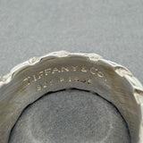 Estate Tiffany & Co. SS Groove Twist Ring