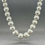 Estate Tiffany & Co. SS Graduated Beaded Necklace
