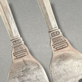 Estate International Silver Royal Danish SS Cocktail Forks Set of 11