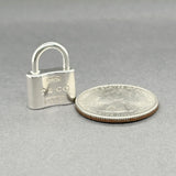 Estate Tiffany & Co. SS 1837 Padlock Charm