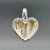 Estate Judtih Ripka SS Chalcedony Heart Brooch