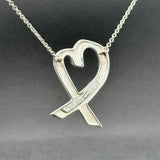 Estate Tiffany & Co. Picasso SS 26mm Loving Heart Pendant