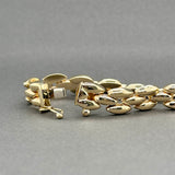 Estate 14K Y Gold 7.94mm Link Bracelet