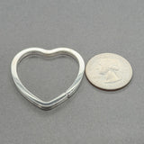 Estate Tiffany & Co. SS Heart Split Key Ring