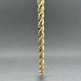Estate 14K Y Gold 3.63mm 16” Rope Chain