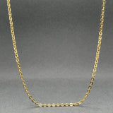 Estate 18K Y Gold 2.0mm 20” Cable Chain