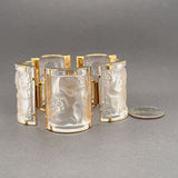 Estate Lalique YGP SS "Enfants" Bracelet