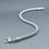 Estate Lagos SS Caviar Beaded Link Bracelet