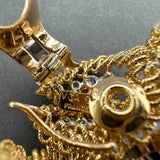 Estate Van Cleef & Arpels 18K Y Gold 1.98ctw Diamond Clip On Earrings