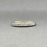 Estate 14K W Gold 0.30ctw I-J/SI1 Diamond Ring