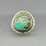 Estate SS Turquoise Cocktail Ring