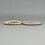 Estate 14K Y Gold 2.72mm Twisted Ring