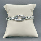 Estate John Hardy SS Kali Tanzanite & Topaz Bracelet